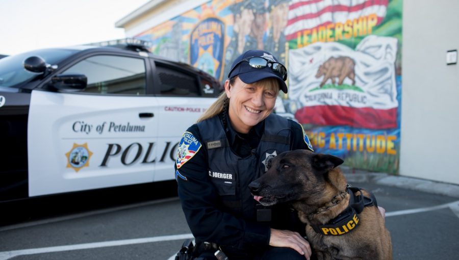 Detective Corie Joerger & Basko Police K9