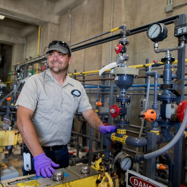 water utility worker