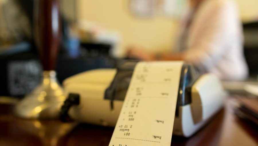 employee at desk