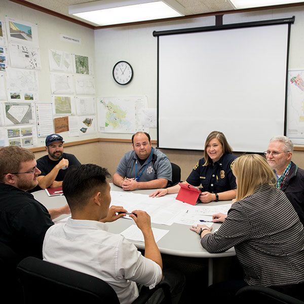 photo of a meeting