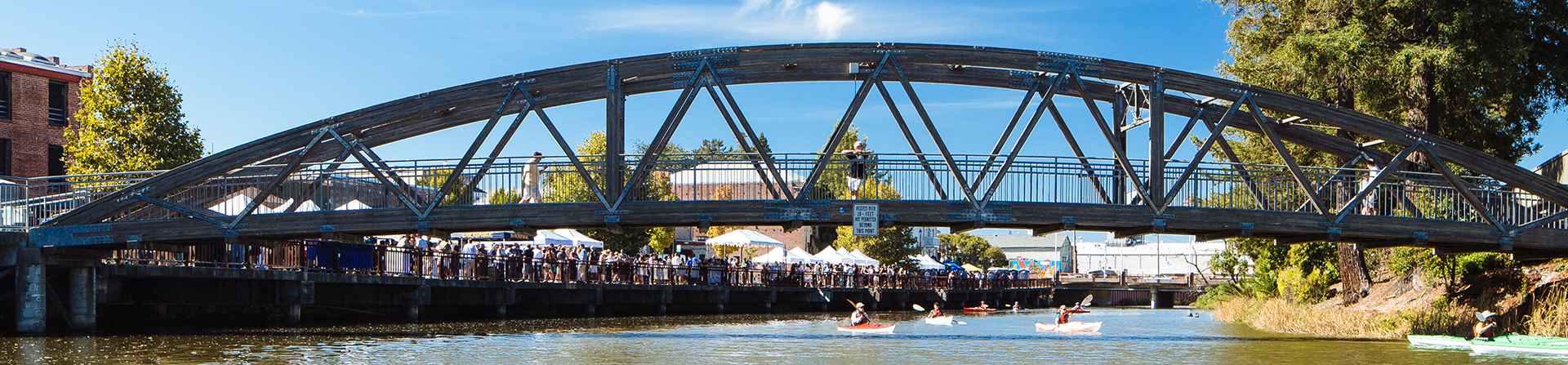 photo of bridge in Petaluma