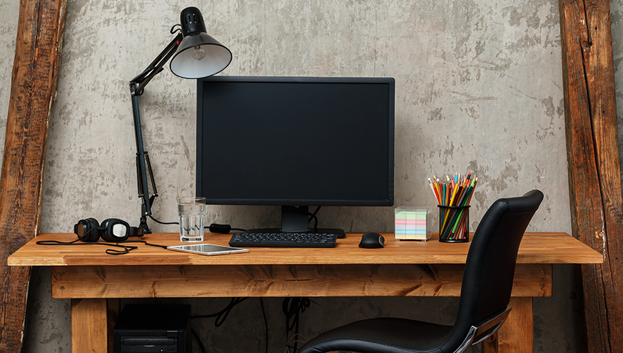 photo of desk