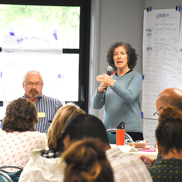 photo of city council at community workshop