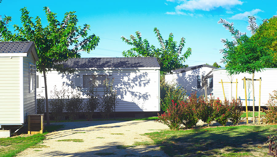 photo of mobile homes