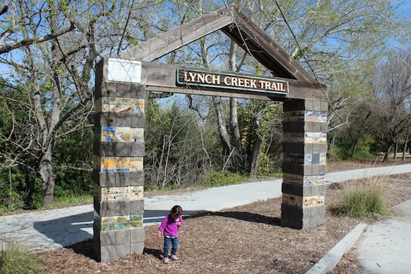 lynch creek trail sign