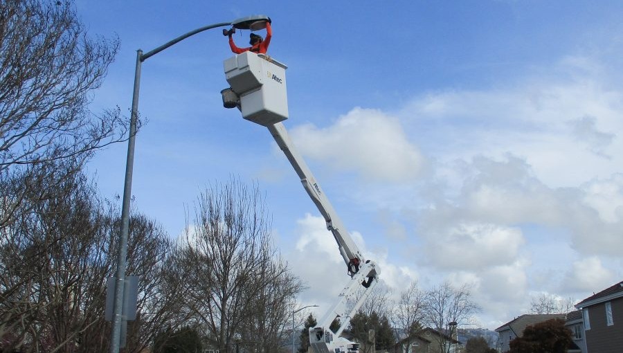 led light conversion truck