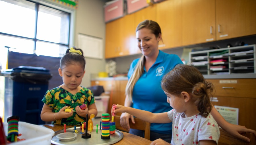 photo of preschool classroom