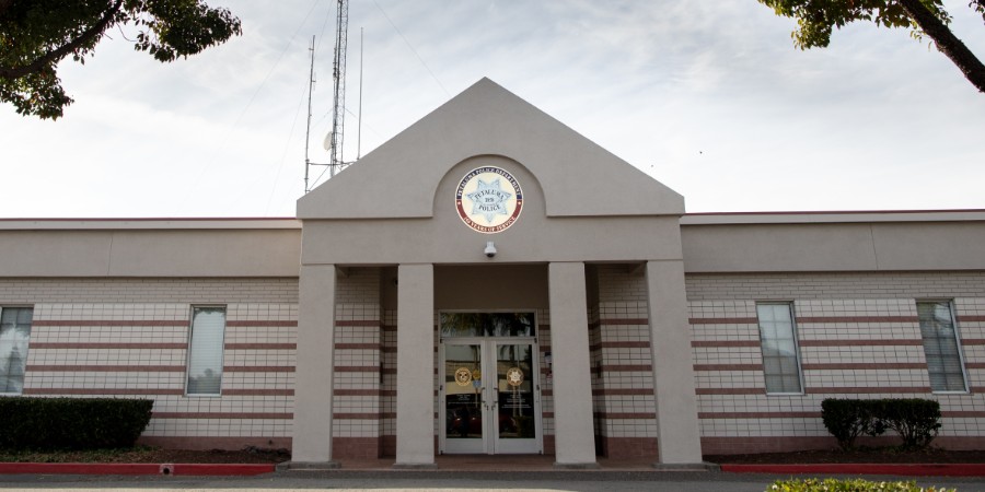 police station front