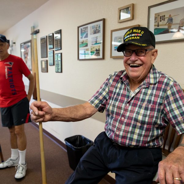 Senior Center Pool Room