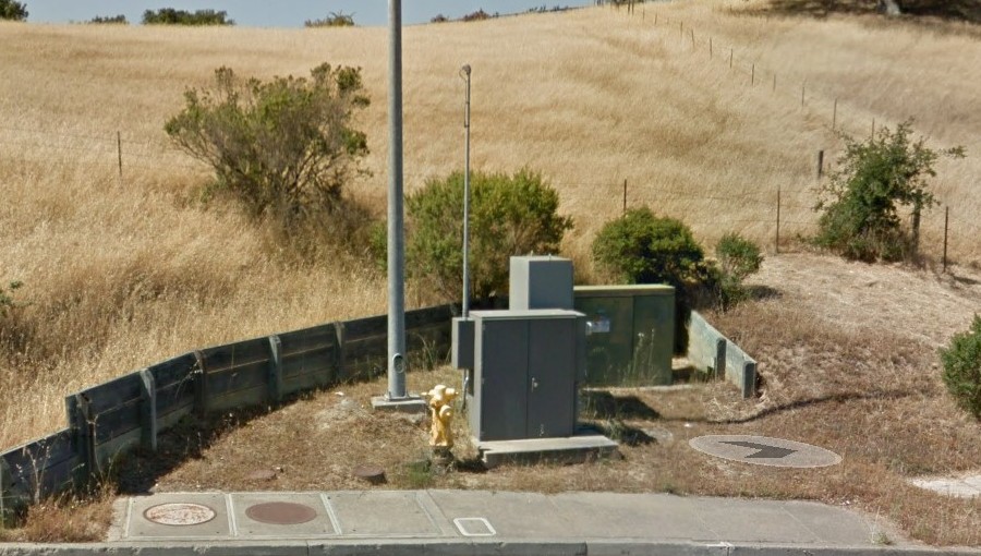 photo of Petaluma pump station near Victoria Estates