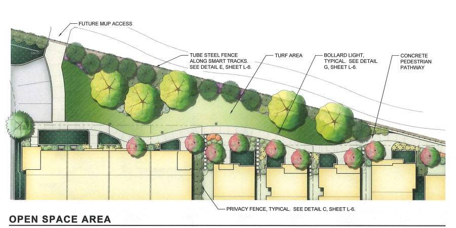 Corona Open Space Area Diagram