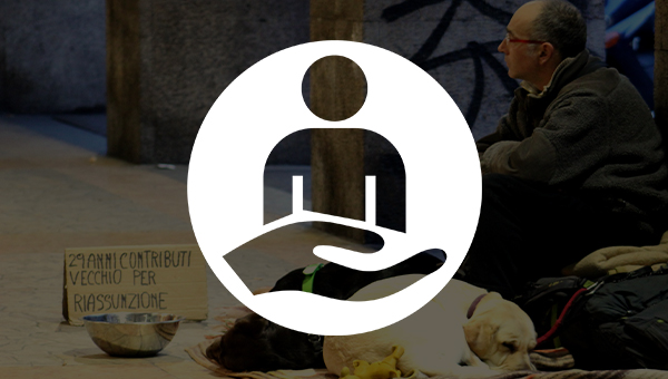 icon for homeless support
