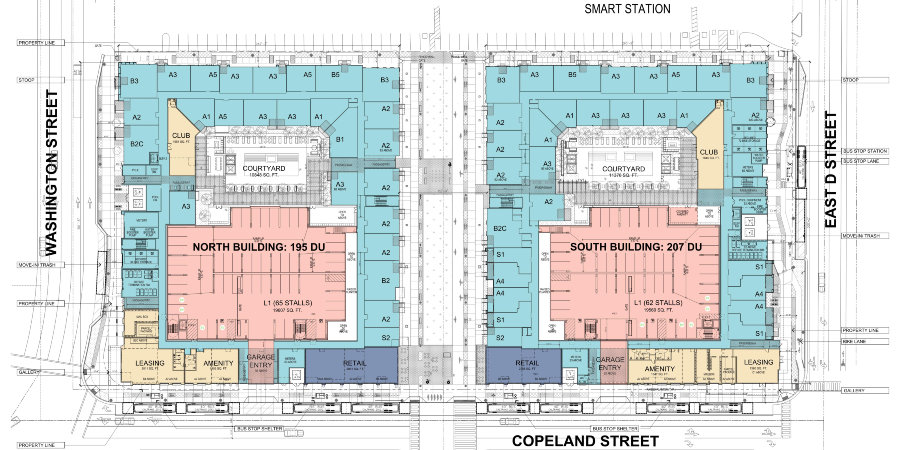 Hines Downtown Station Blue Print 