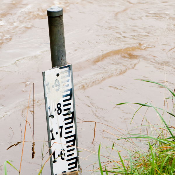 image of flood waters