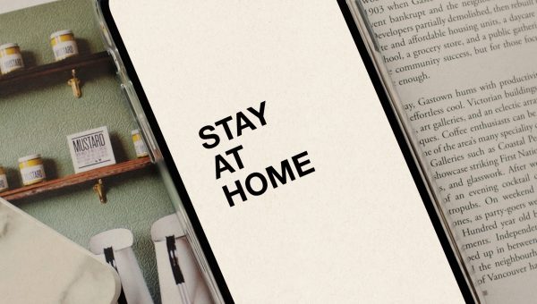 stay at home image