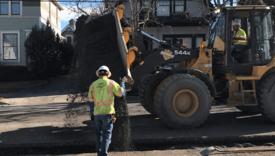 Construction with Machine