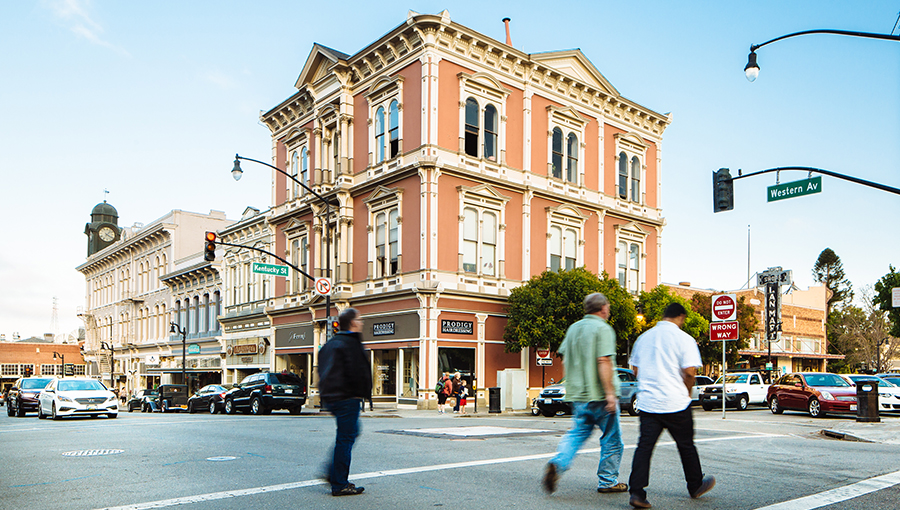 image of corner in Petaluma