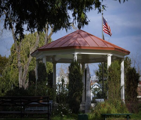 walnut gazebo