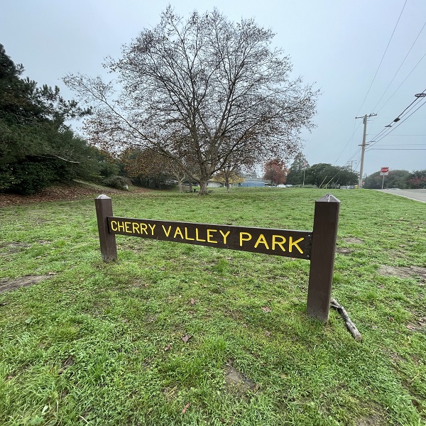 cherry valley sign