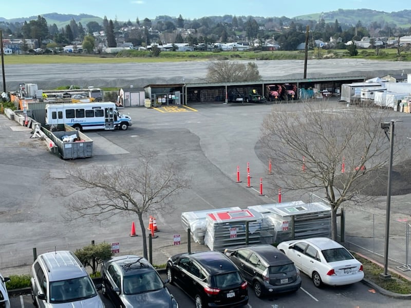 Image of parking lot