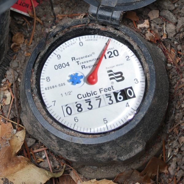 Image of a water meter