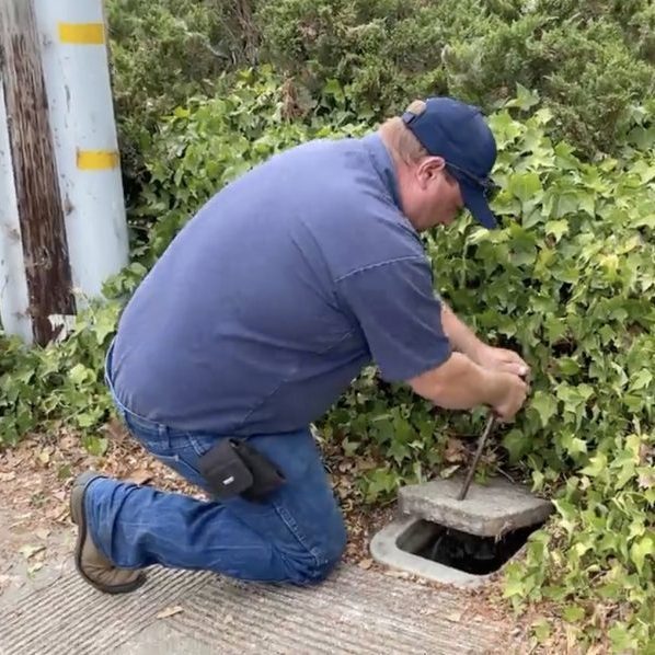 Dan opening water meter