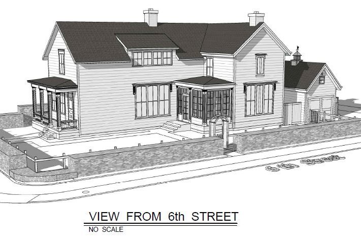 Proposed 6th Street View 523 B Street