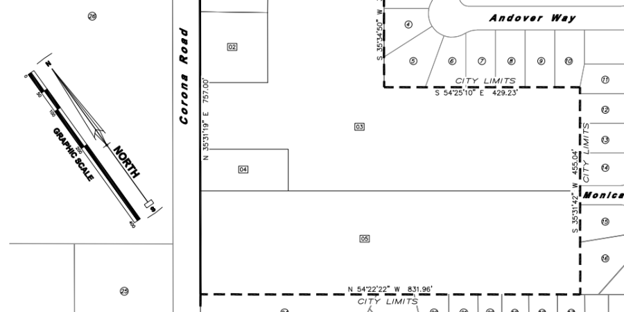 Corona Annexation tentative parcel map