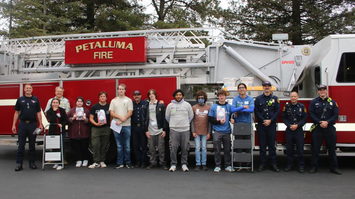 Petaluma Fire Safety Group Photo