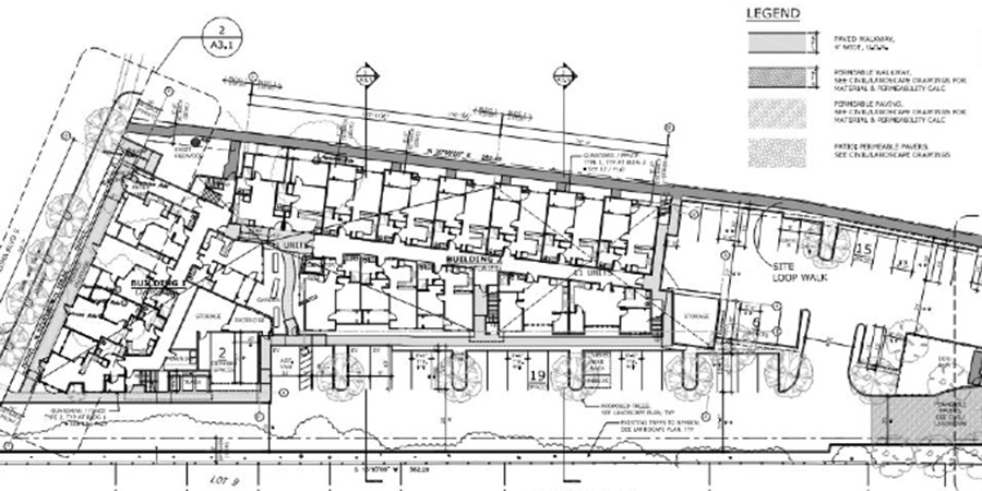 crop of site plan