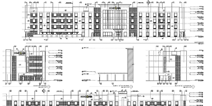 crop of home 2 suites elevation