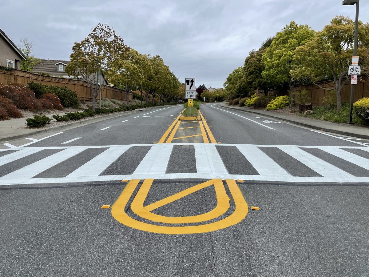 Image of a crosswalk