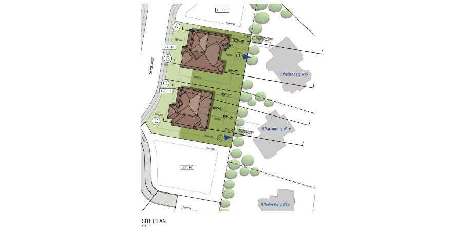 Site Plan Lot 14 and 15