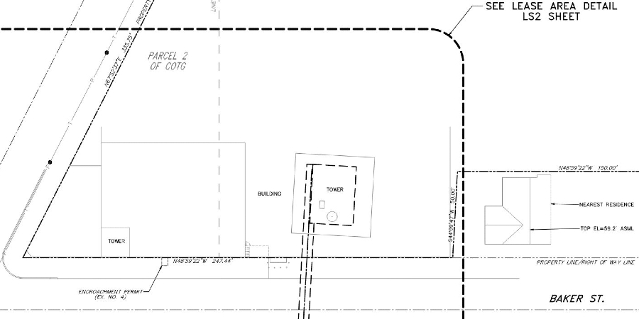 Site Plan Blue Print