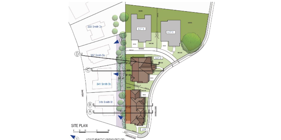 Site Plan Lot 1 and 2