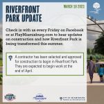 Riverfront Park Friday Updates 031023