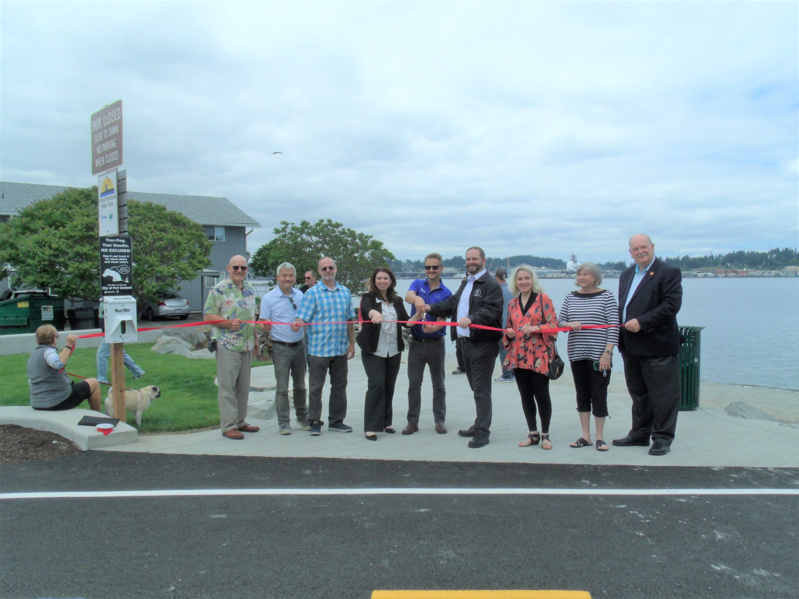 Rockwell park ribbon cutting