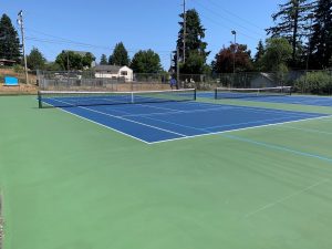 Van Zee tennis courts