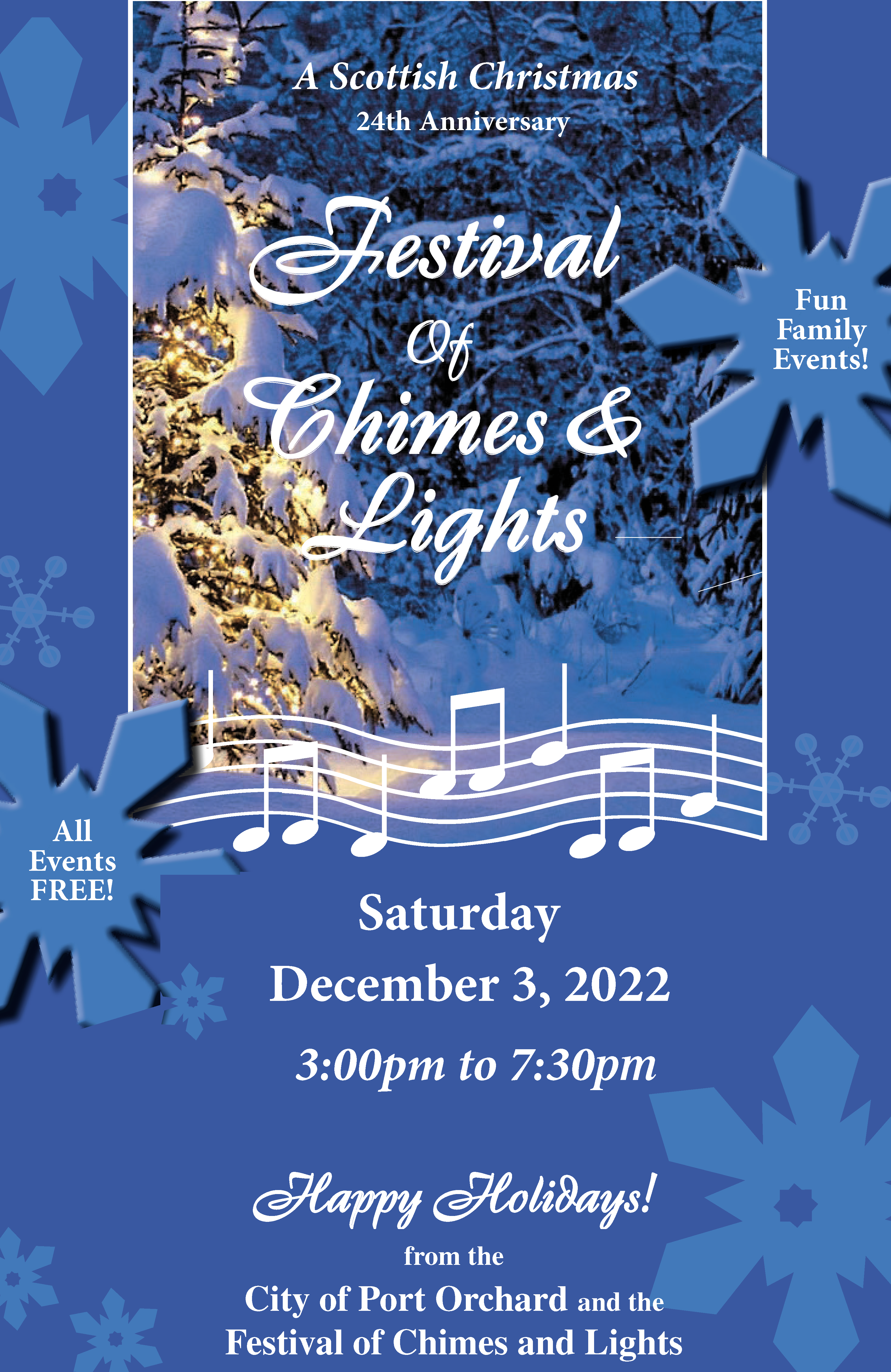 chimes and lights poster