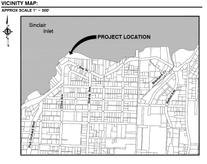 marina pump station vicinity map