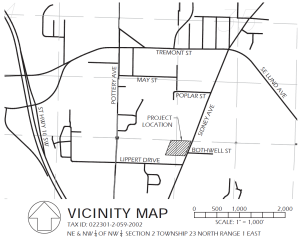 Winward Estates vicinity map