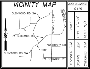 Stetson Heights vicinity plan