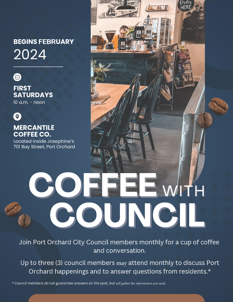 Coffee with Council flyer