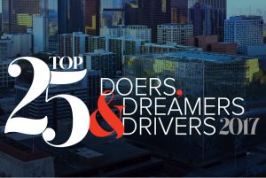 Top 25 Doers, Dreamers, and Drivers logo