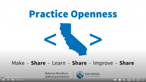 Practice Openness slide