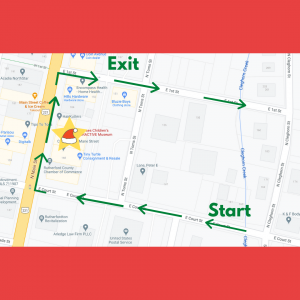 Drive Thru Santa Map