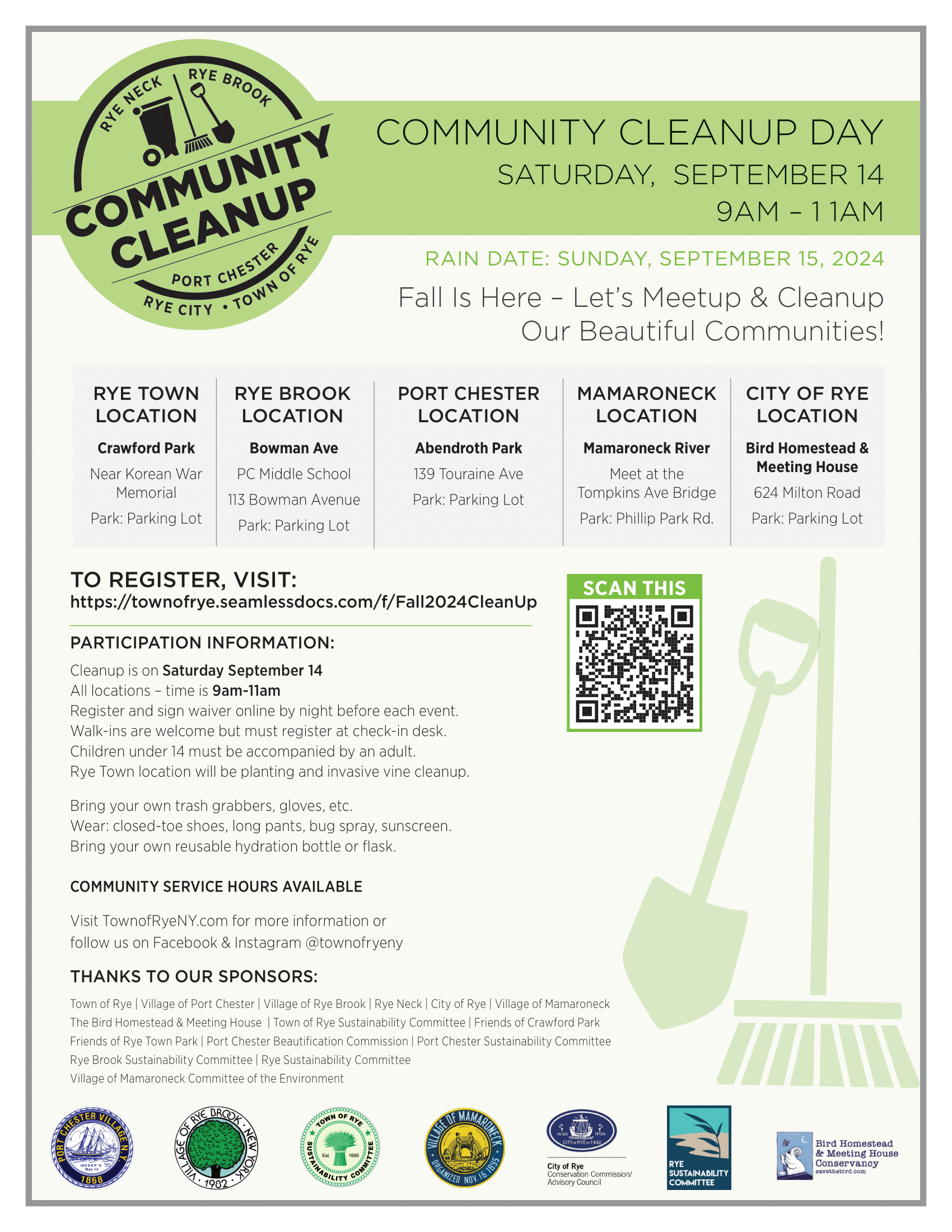Fall Community Clean Up