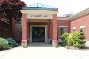 Village hall front entrance