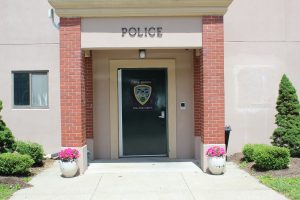 Police door front entrance