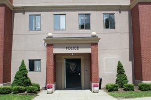 Police door front entrance